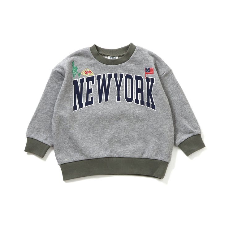 グレー | 刺繍カレッジトレーナー | F.O.Online Store