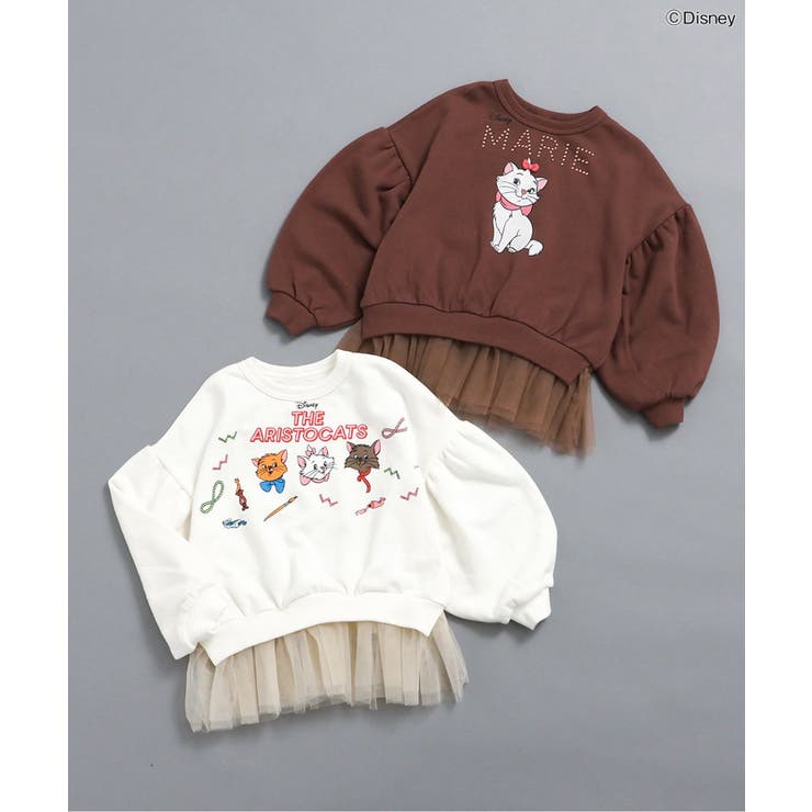 【ディズニー】おしゃれキャット/ペプラムトレーナー | F.O.Online Store | 詳細画像12 