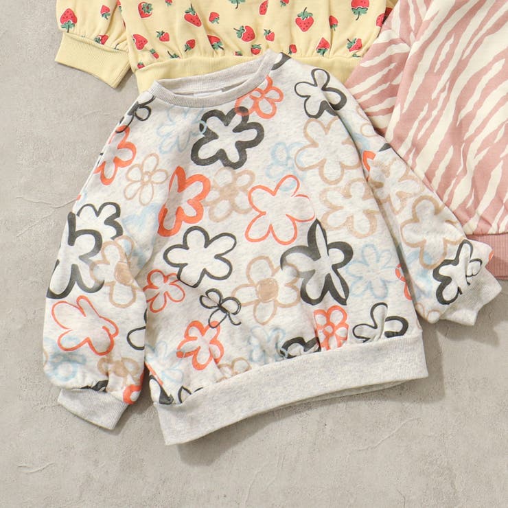 アイボリー | あったか4柄トレーナー | F.O.Online Store