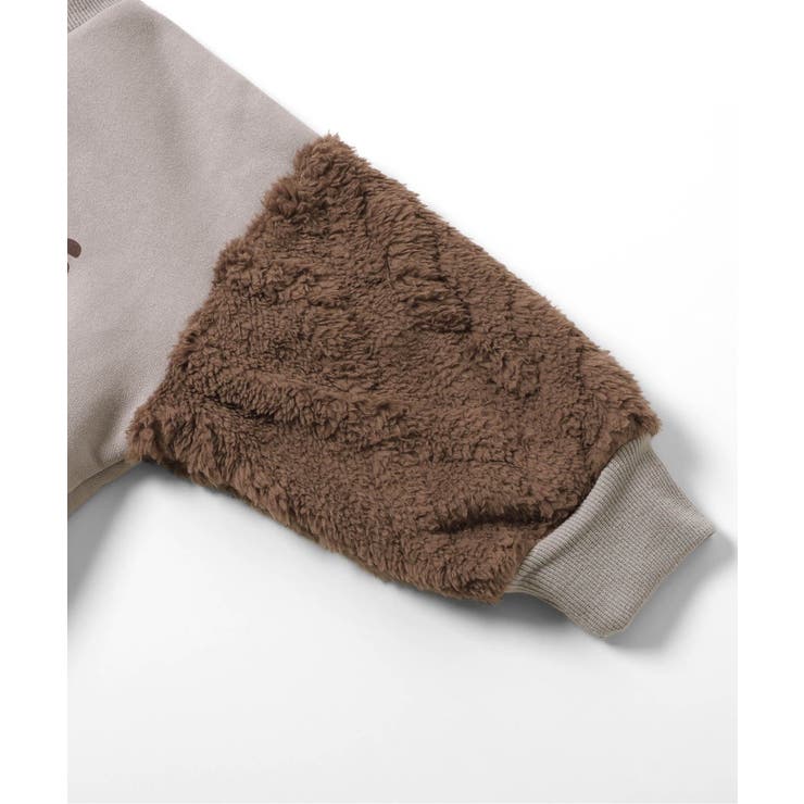 袖ジャガードファーフリース切替トレーナー | F.O.Online Store | 詳細画像9 