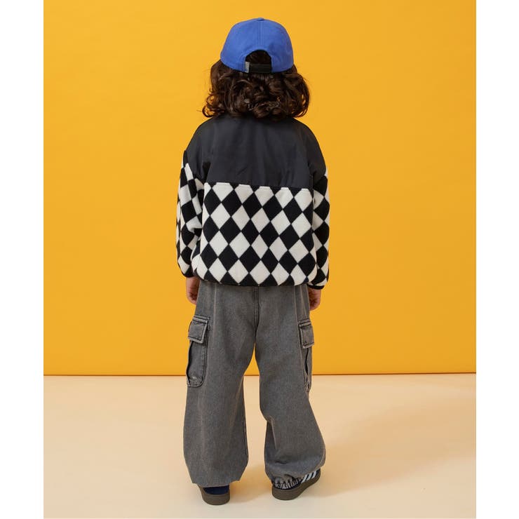 総柄フリーススナッププルオーバー(セットアップ可) | F.O.Online Store | 詳細画像12 