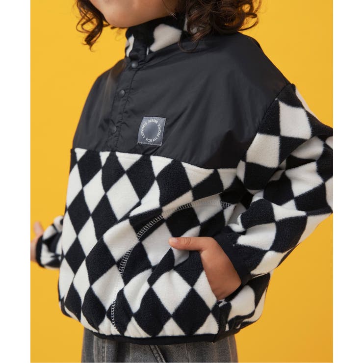 総柄フリーススナッププルオーバー(セットアップ可) | F.O.Online Store | 詳細画像13 