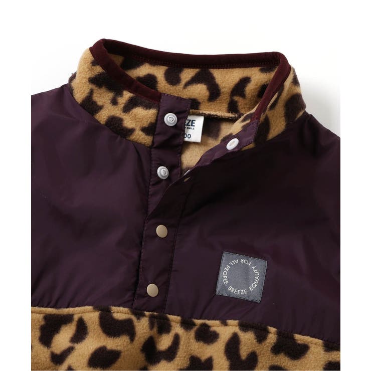 総柄フリーススナッププルオーバー(セットアップ可) | F.O.Online Store | 詳細画像4 