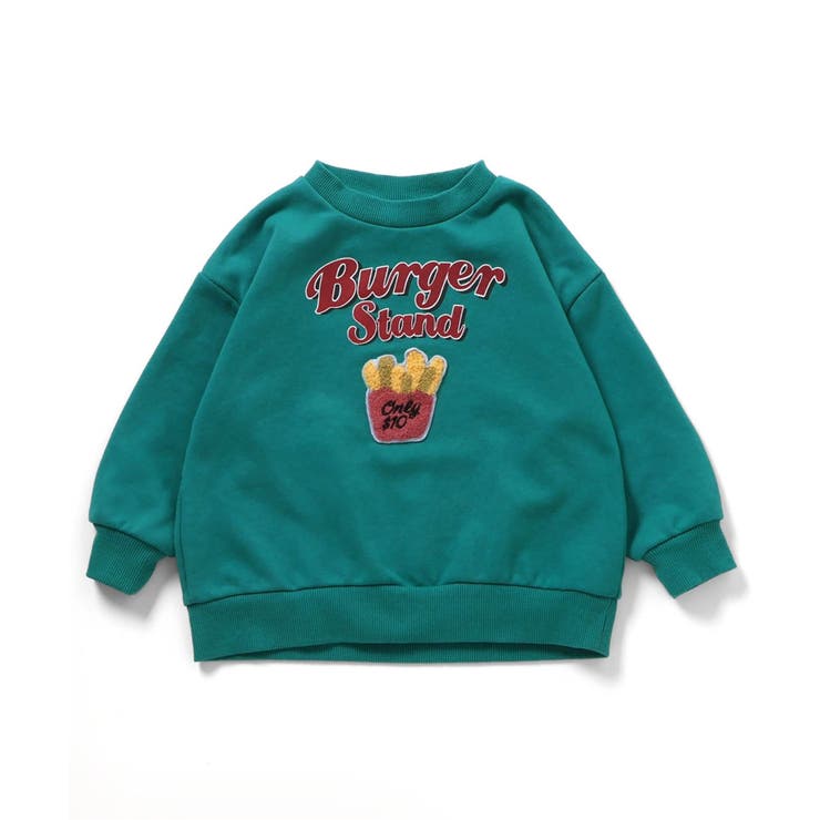 エメラルドグリーン | サガラワッペントレーナー | F.O.Online Store