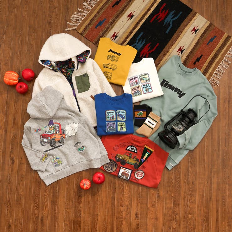 Jimnyコラボ ワッペントレーナー[品番：FOKK0021781]｜F.O.