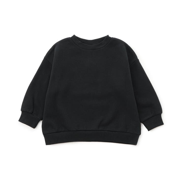 ブラック | WEB限定  あったか裏起毛ロゴトレーナー(セットアップ可) | F.O.Online Store