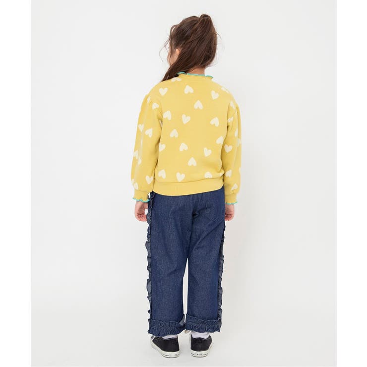 WEB限定  メロウフリル裏起毛トレーナー | F.O.Online Store | 詳細画像14 