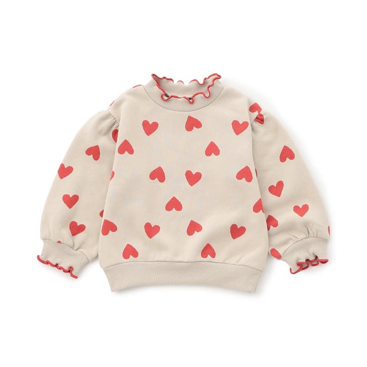 アイボリー | WEB限定  メロウフリル裏起毛トレーナー | F.O.Online Store