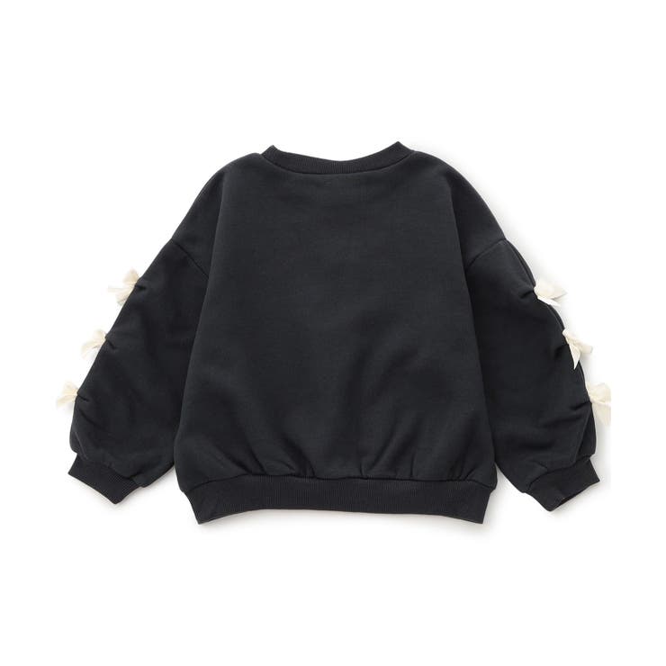 WEB限定  袖タックリボンモチーフ裏起毛トレーナー | F.O.Online Store | 詳細画像3 