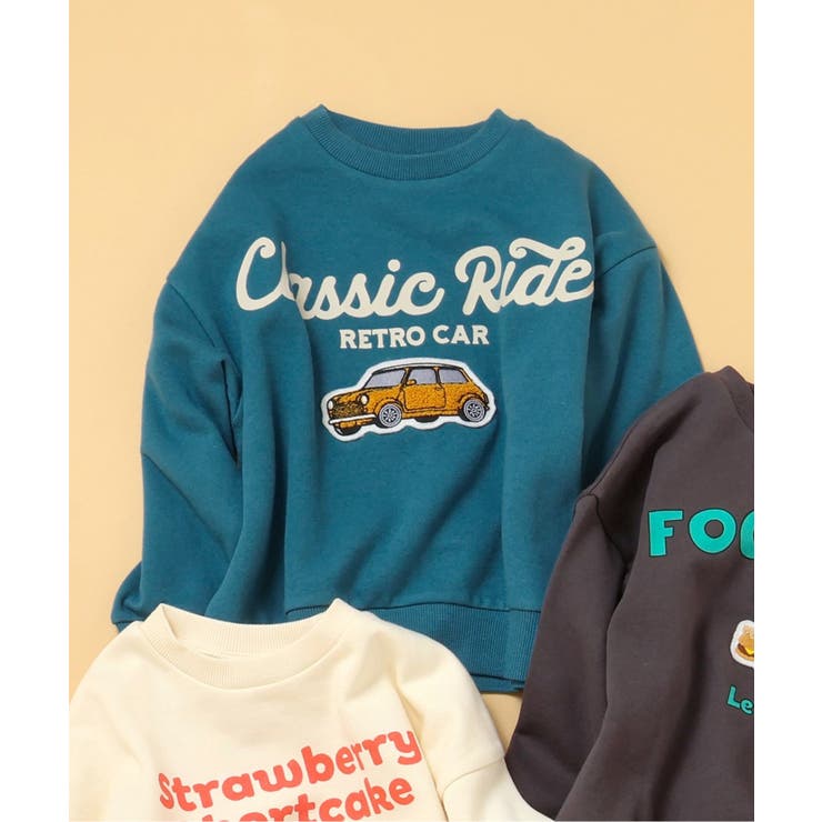 ブルー | あったかサガラワッペントレーナー | F.O.Online Store