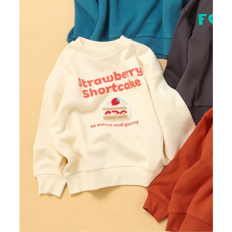 アイボリー | あったかサガラワッペントレーナー | F.O.Online Store