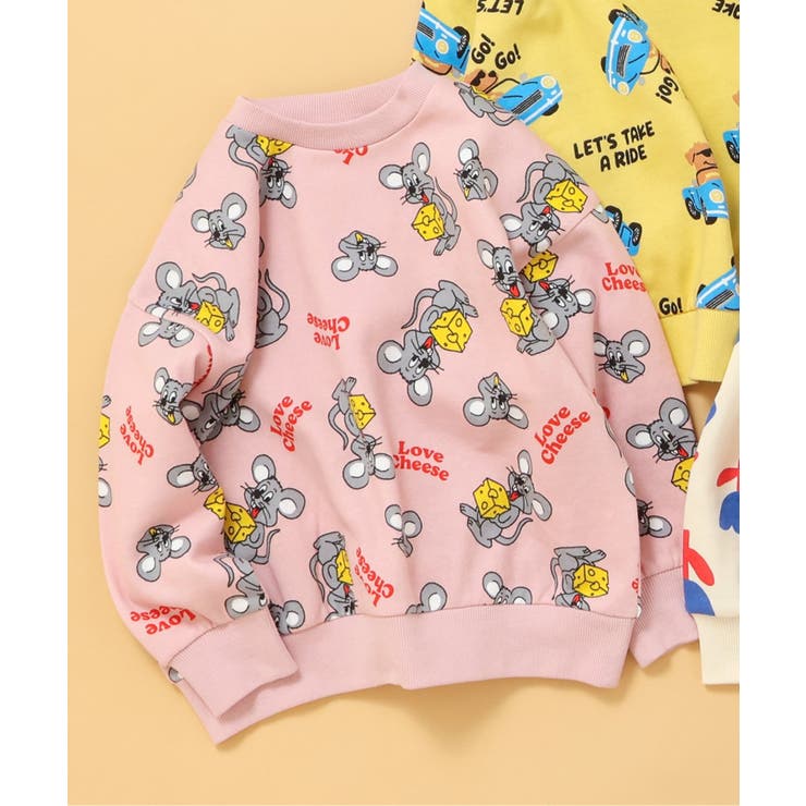 ピンク | あったかバラエティ総柄トレーナー | F.O.Online Store