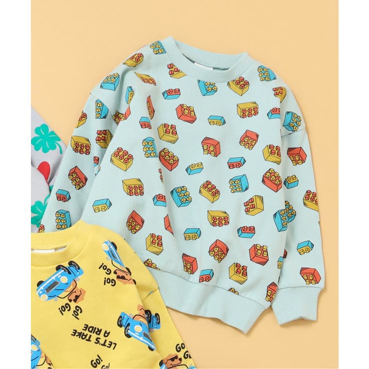 サックス | あったかバラエティ総柄トレーナー | F.O.Online Store