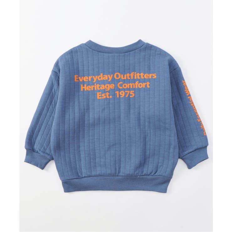 ブルー | ニットキルトトレーナー  | F.O.Online Store