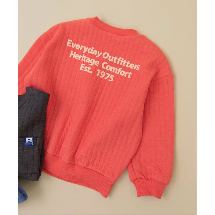 ピンク | ニットキルトトレーナー  | F.O.Online Store