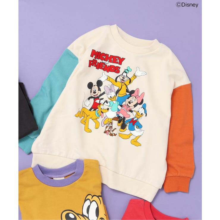 【ディズニー】ミッキー&フレンズ/トレーナー | F.O.Online Store | 詳細画像1 