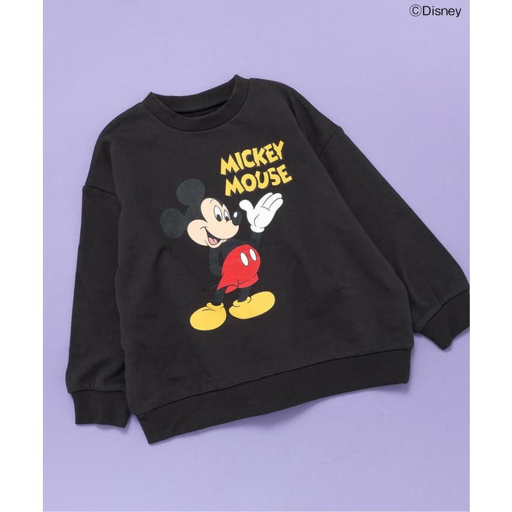 Disney - ★DISNEY STORE ネット完売品 ブラック トレーナー Disney トレーナー スウェット Disney/ディズニー ミッキー