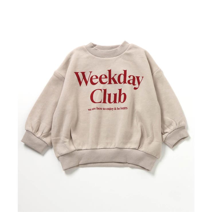 アイボリー | あったかロゴバリエーショントレーナー | F.O.Online Store