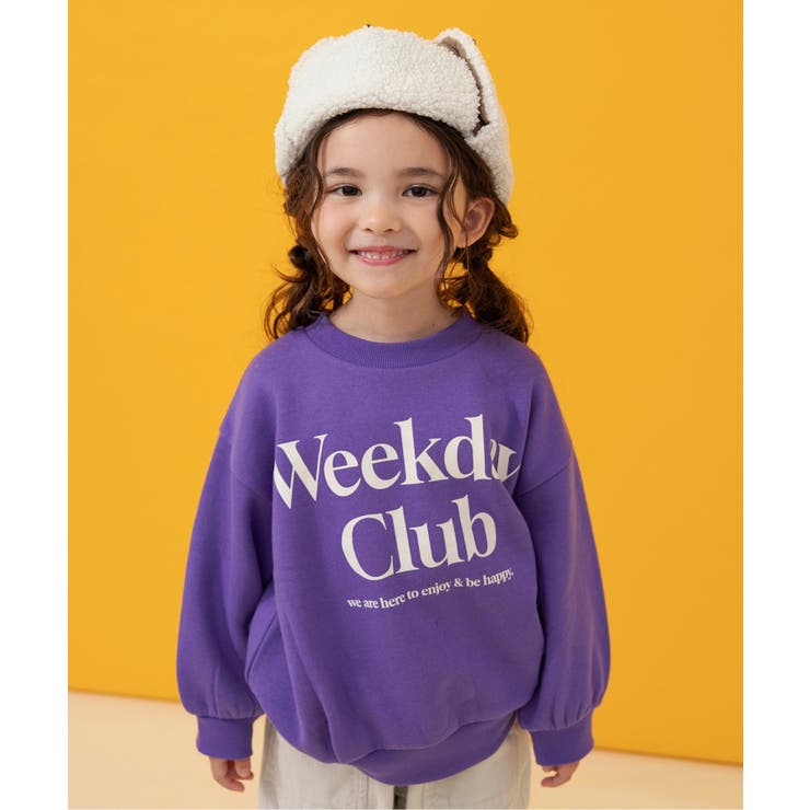 パープル | あったかロゴバリエーショントレーナー | F.O.Online Store