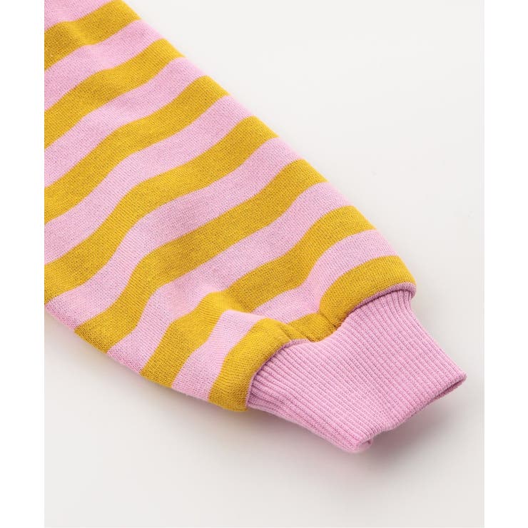 WEB限定  あったか裏起毛無地ボーダートレーナー | F.O.Online Store | 詳細画像7 