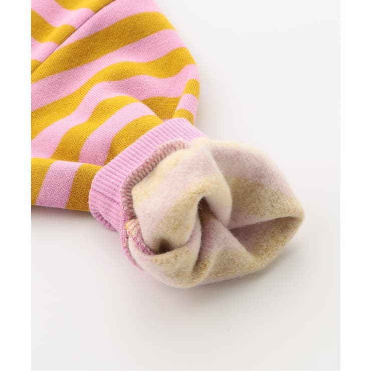 WEB限定  あったか裏起毛無地ボーダートレーナー | F.O.Online Store | 詳細画像8 