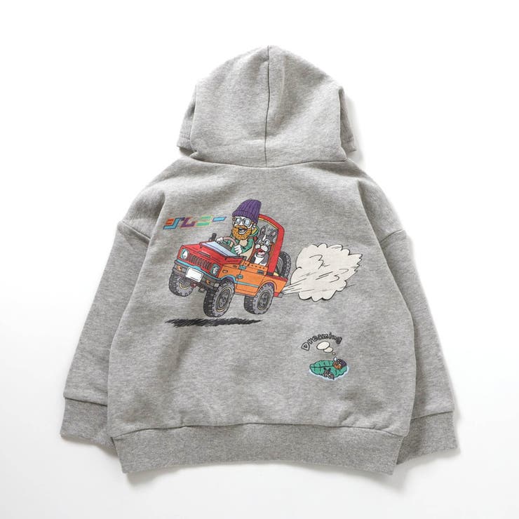 Jimnyコラボ バックプリントフーディー[品番：FOKK0021787]｜F.O.