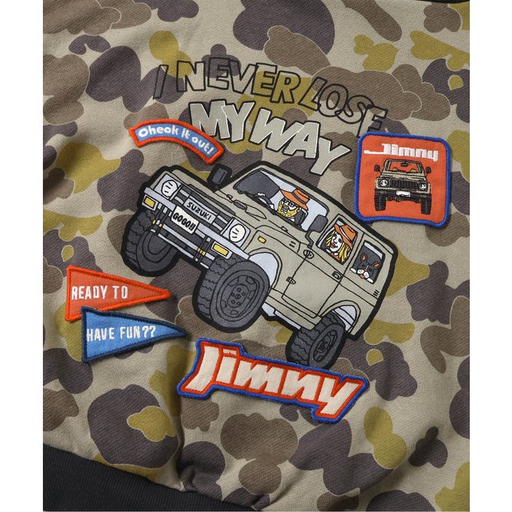 【リンク】Jimnyコラボ ワッペンパーカー | F.O.Online Store | 詳細画像14 