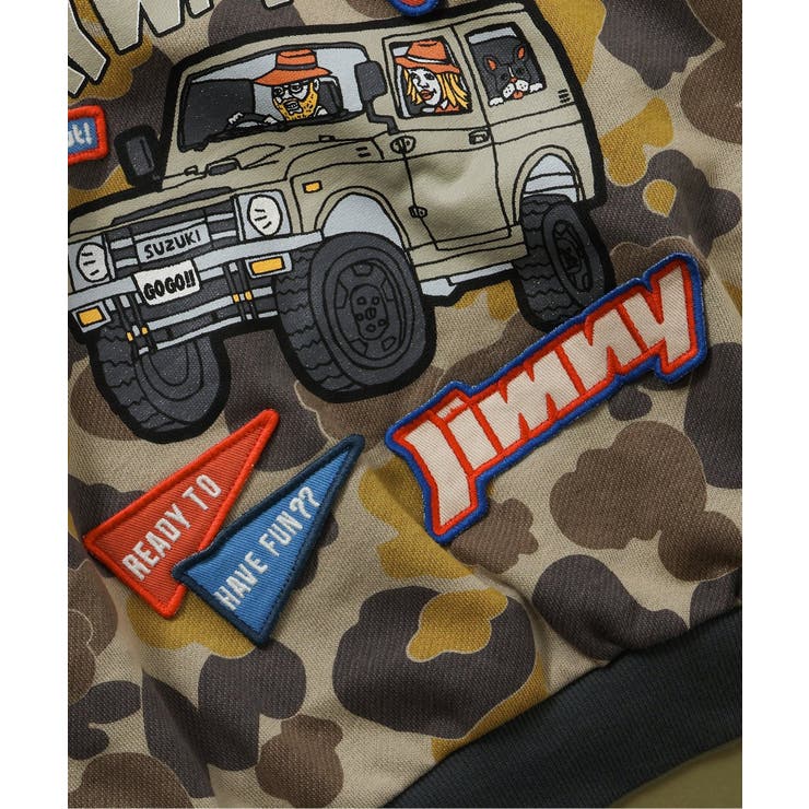 【リンク】Jimnyコラボ ワッペンパーカー | F.O.Online Store | 詳細画像22 