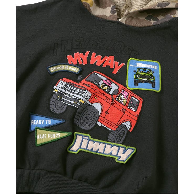 【リンク】Jimnyコラボ ワッペンパーカー | F.O.Online Store | 詳細画像5 