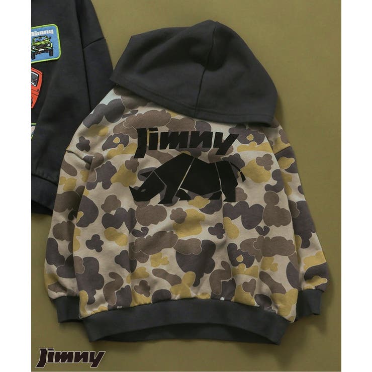 カーキ | 【リンク】Jimnyコラボ ワッペンパーカー | F.O.Online Store