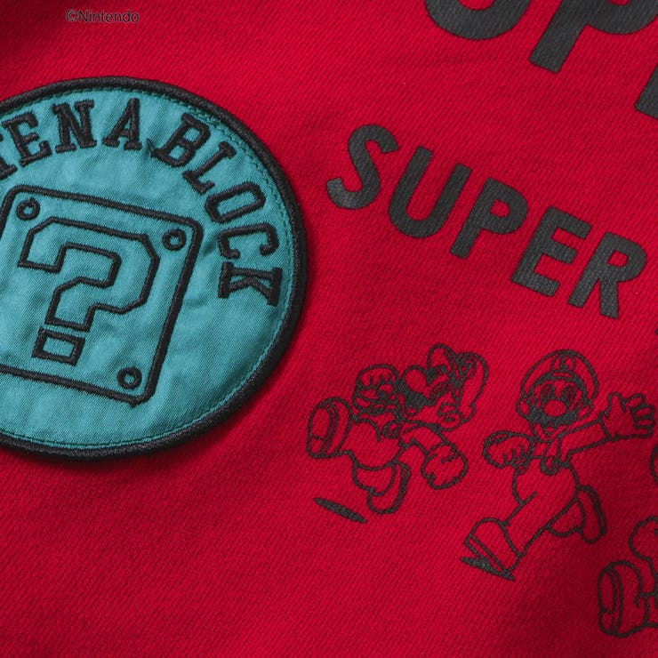 スーパーマリオ バックワッペンパーカー | F.O.Online Store | 詳細画像13 