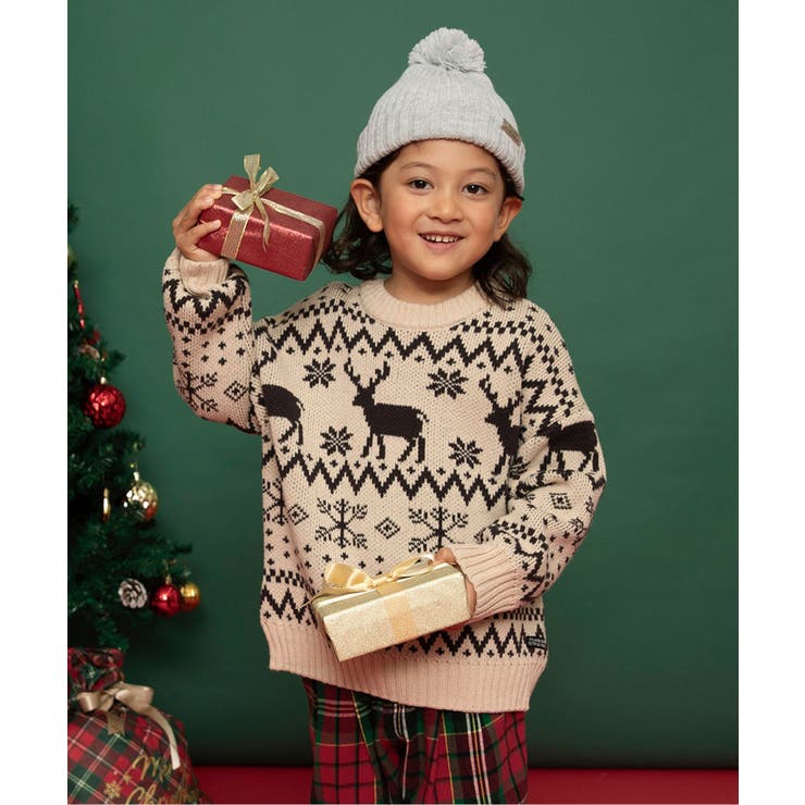 キナリ | 【リンク】総柄バリエーションニット | F.O.Online Store