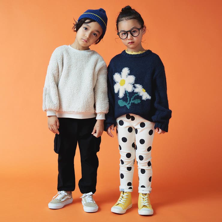 【24AW】fofofofa ペタルニット 花びら Petit fleur（プチフルール）の「・Petit Fleur ハナガラジャカード