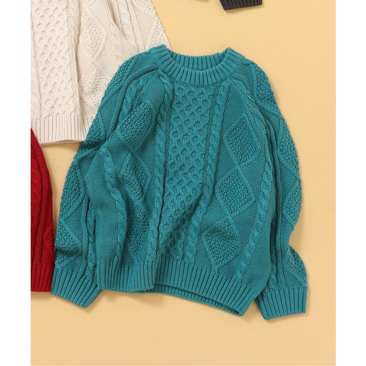 グリーン | ウォッシャブルニット | F.O.Online Store