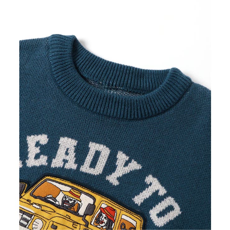 【リンク】Jimnyコラボ ジャガードセーター_マシンウォッシャブル | F.O.Online Store | 詳細画像4 