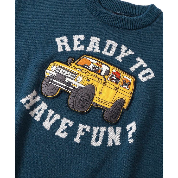 【リンク】Jimnyコラボ ジャガードセーター_マシンウォッシャブル | F.O.Online Store | 詳細画像5 