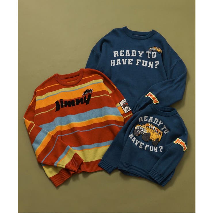 【リンク】Jimnyコラボ ジャガードセーター(大人)_マシンウォッシャブル | F.O.Online Store | 詳細画像15 