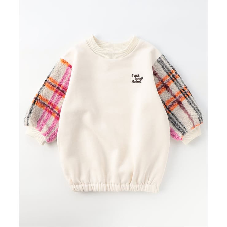 アイボリー | 袖ボアワンピース | F.O.Online Store