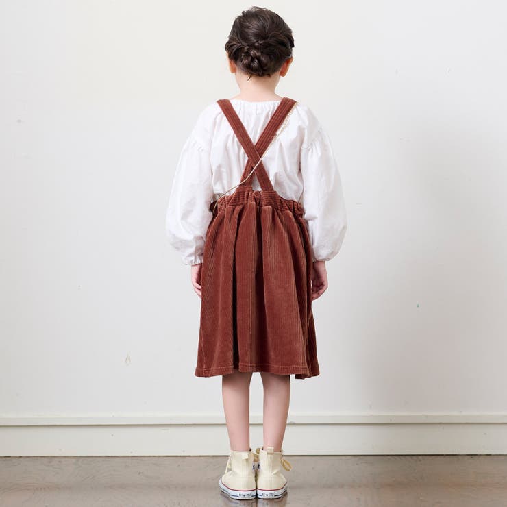 ポシェット付ジャンパースカートset[品番：FOKK0007197]｜F.O.Online