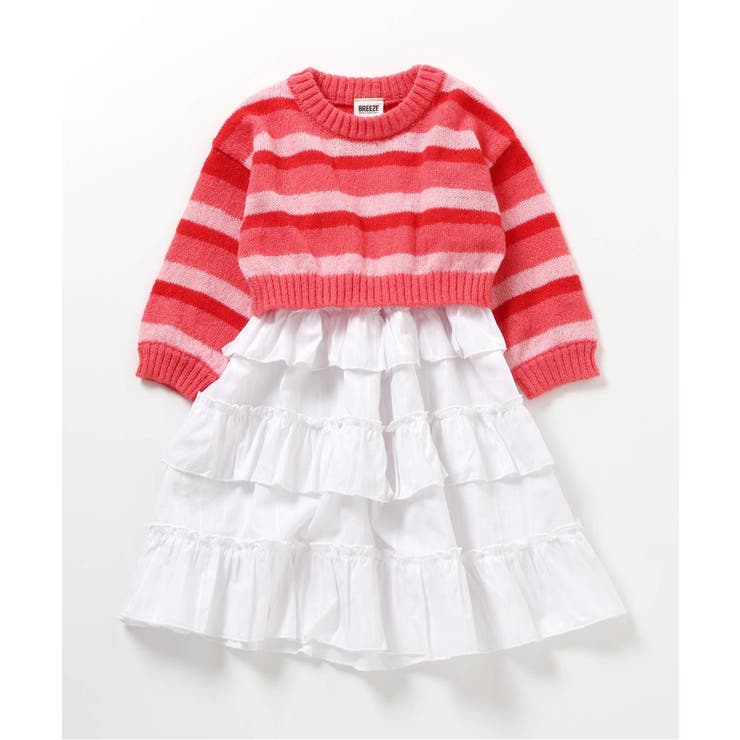 2Pニットフリルワンピース 洗濯機で洗える | F.O.Online Store | 詳細画像2 