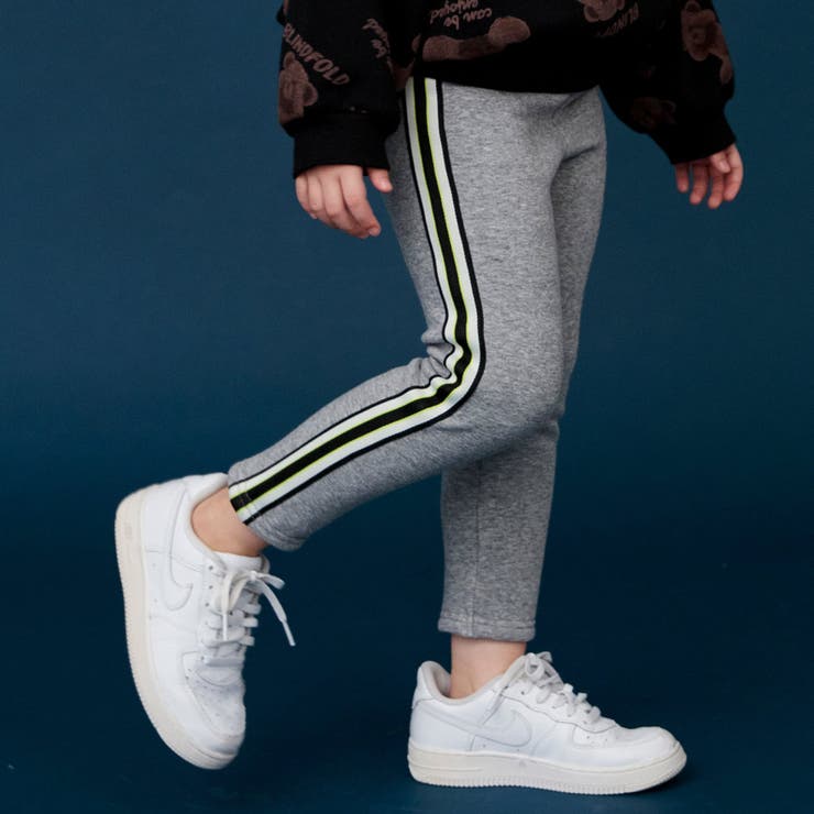 あったかサイドラインレギンスパンツ 10分丈[品番：FOKK0021500