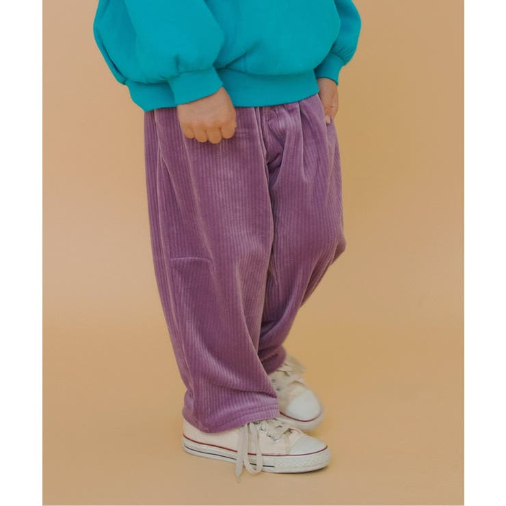 パープル | あったかふわとろテーパードパンツ  10分丈 | F.O.Online Store