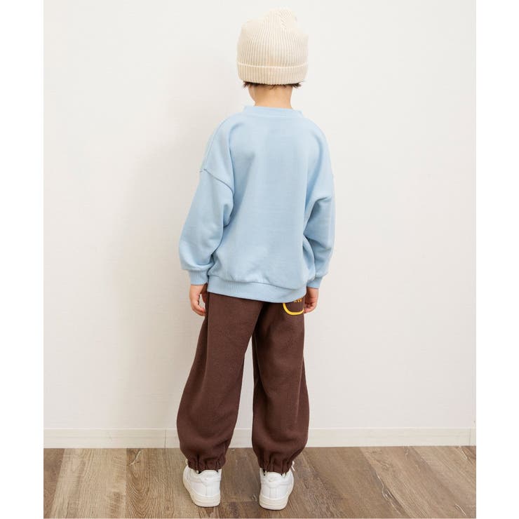 WEB限定  あったか裏起毛パイルパンツ(セットアップ可)  10分丈 | F.O.Online Store | 詳細画像4 