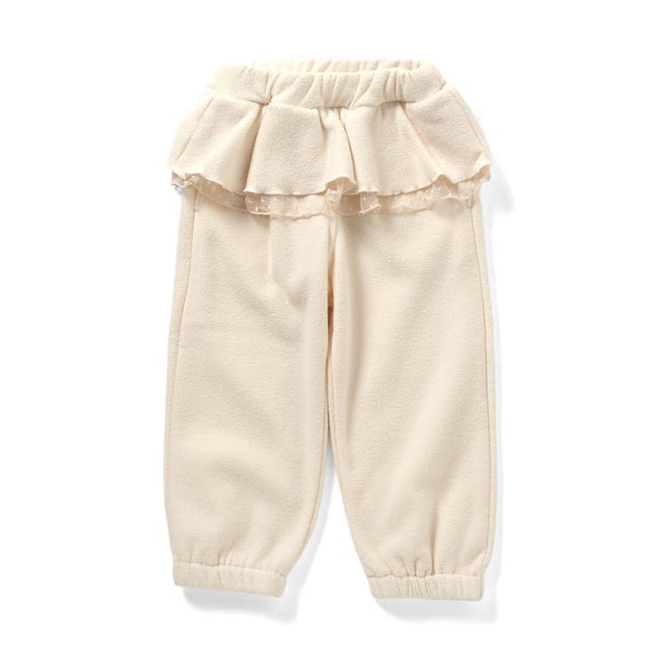 オフホワイト | パイルフリルスウェット  10分丈 | F.O.Online Store