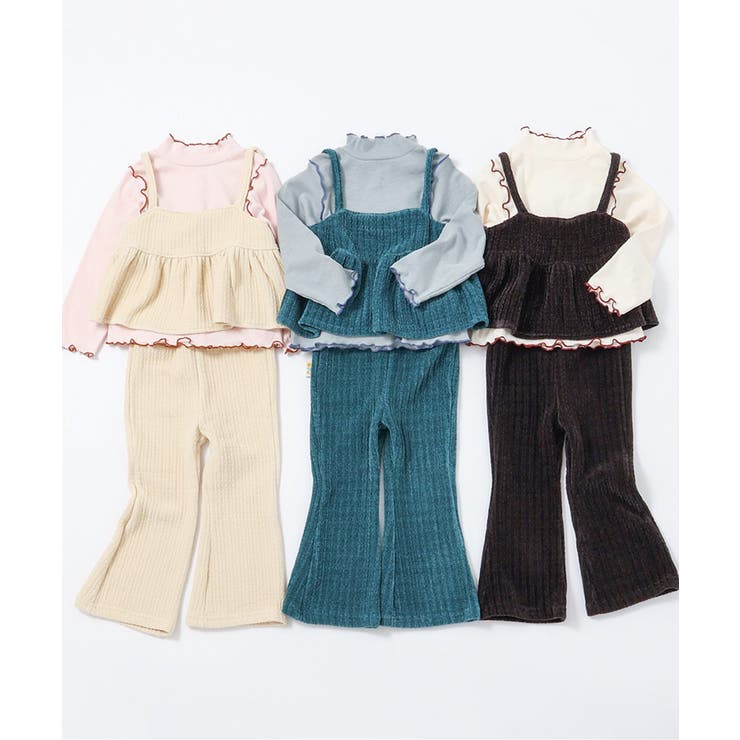 ベロアフレアパンツ  10分丈 | F.O.Online Store | 詳細画像24 