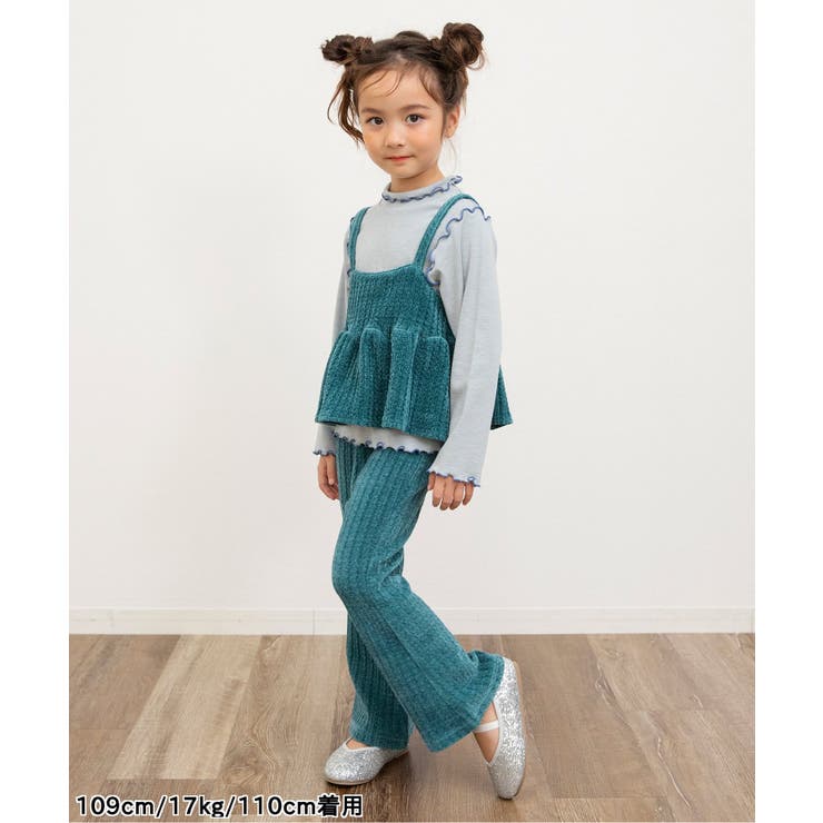 ベロアフレアパンツ  10分丈 | F.O.Online Store | 詳細画像7 