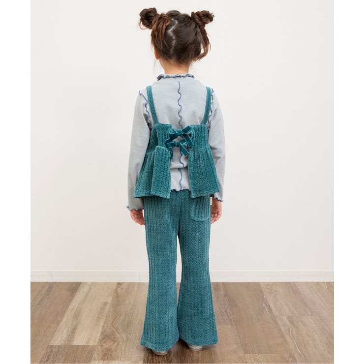 ベロアフレアパンツ  10分丈 | F.O.Online Store | 詳細画像8 