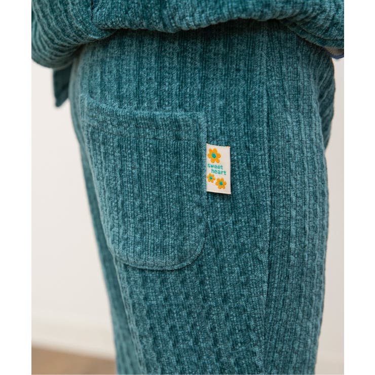 ベロアフレアパンツ  10分丈 | F.O.Online Store | 詳細画像9 