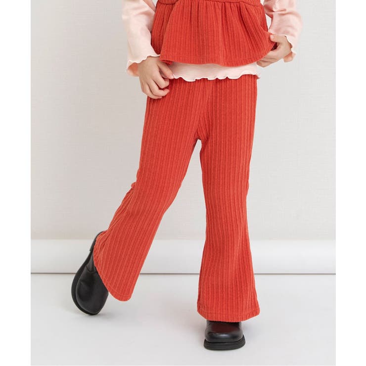 ベロアフレアパンツ（セットアップ可）  10分丈 | F.O.Online Store | 詳細画像1 