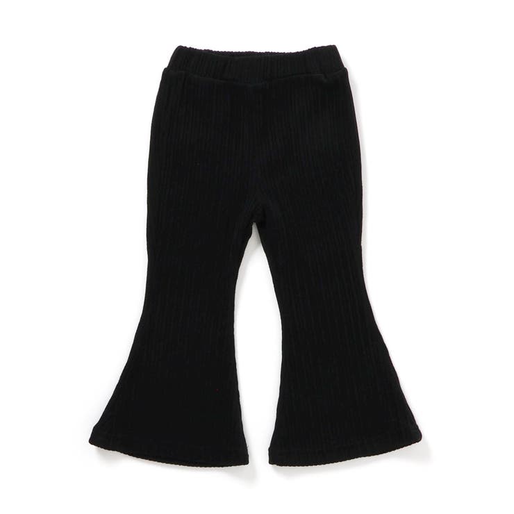 ブラック | ベロアフレアパンツ（セットアップ可）  10分丈 | F.O.Online Store
